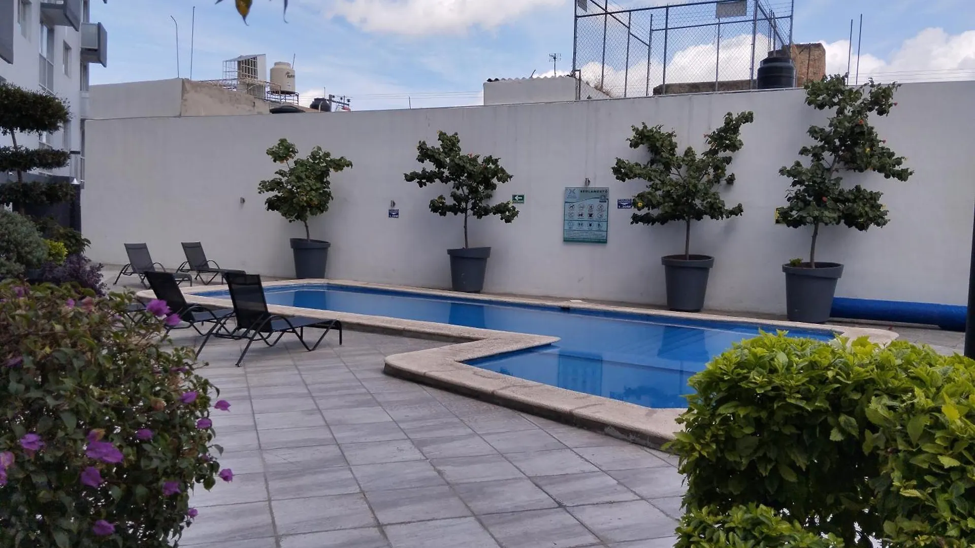 Centrico Y Estiloso Apartamento Con Alberca, Ac, Seguridad, Aparcamiento Y Gym Guadalajara